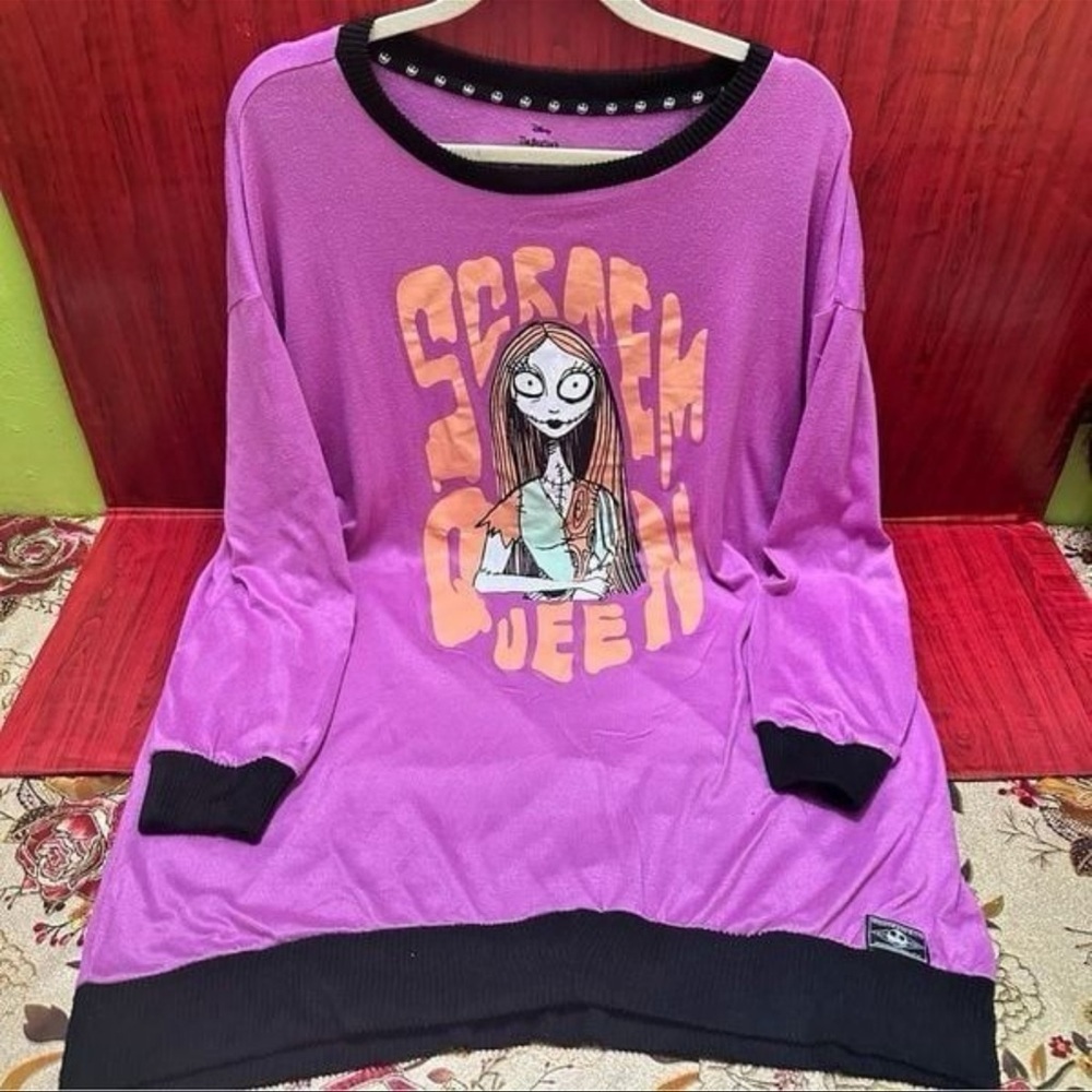 Disney Women’s plush The Nightmare Before Christmas Sally Sleepshirt 2X